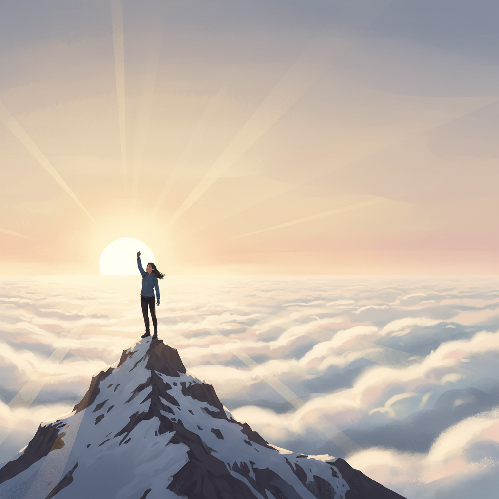 넘어져도 다시 일어서는 힘을 보여주는 동기부여 명언 이미지